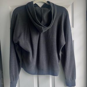 Abercrombie & Fitch hoodie “soft and cozy” collection in dark gray